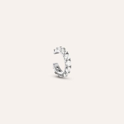 Ear Cuff Aura Acciaio Cubic Zirconia - Ear Cuff Donna | Stroili