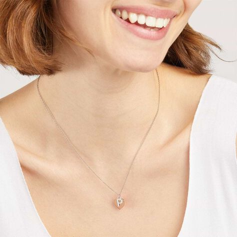 Collana Silver Collection Argento Bicolore Bianco / Rosa - Collane Donna | Stroili