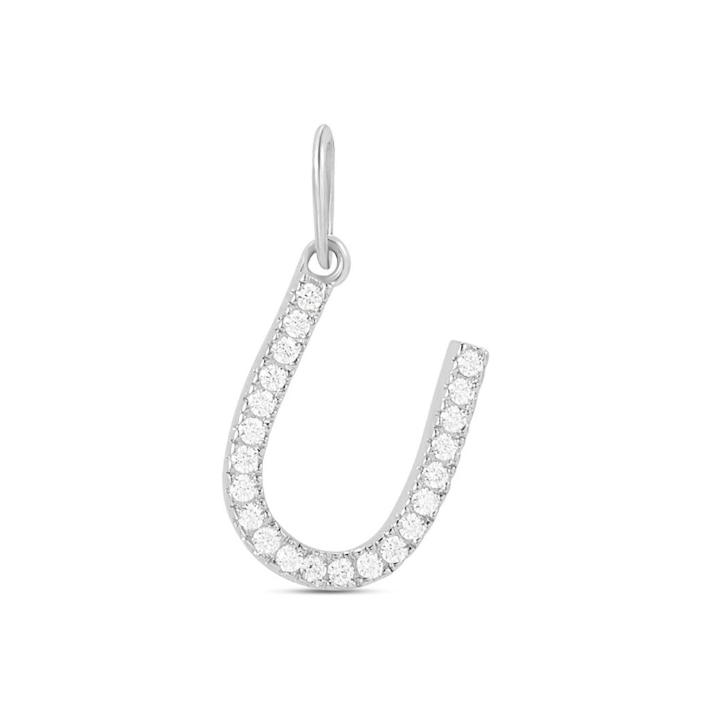 Pendente Poème Oro Bianco Cubic Zirconia - Ciondoli Donna | Stroili
