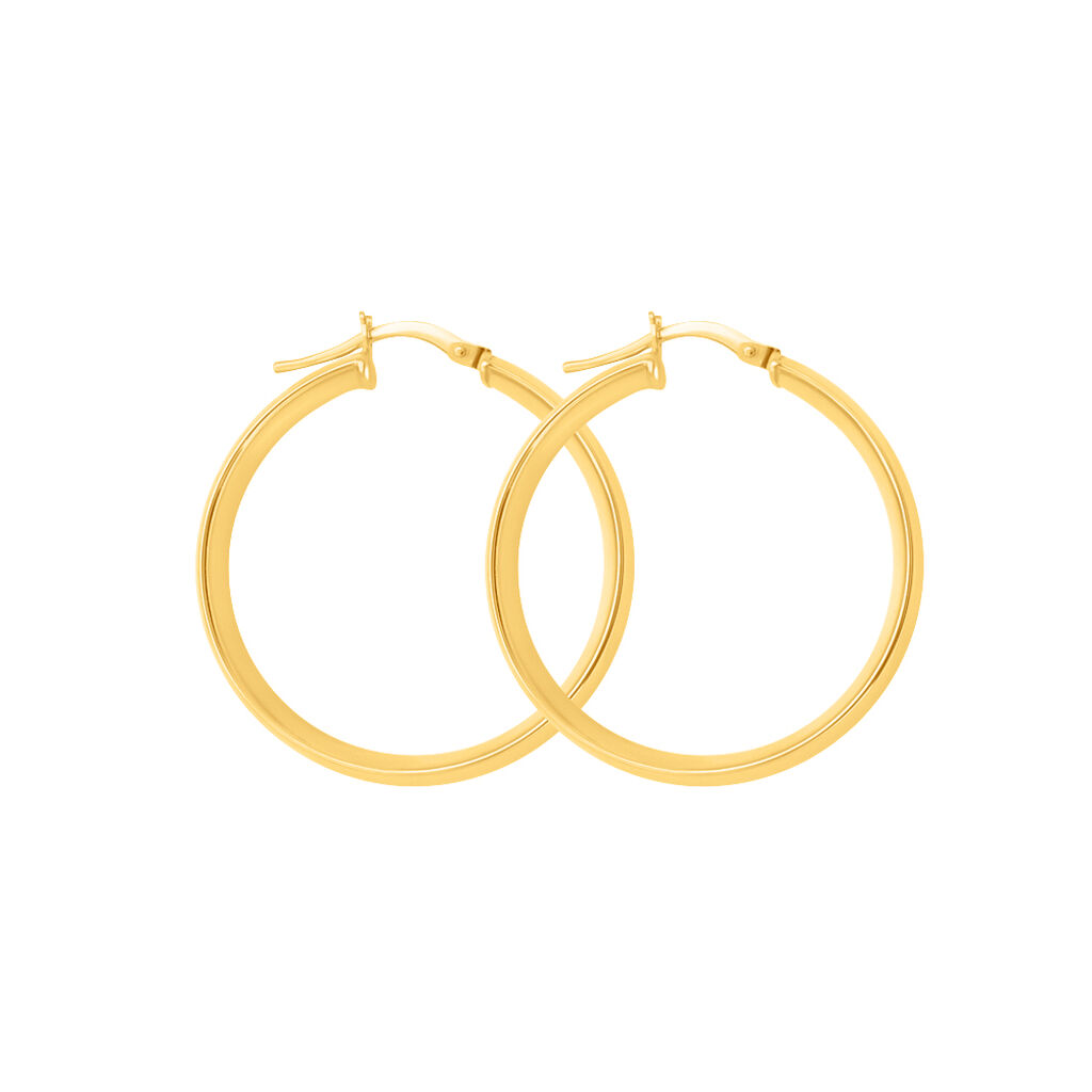 Orecchini A Cerchio Toujours Oro Giallo - Orecchini a Cerchio Donna | Stroili
