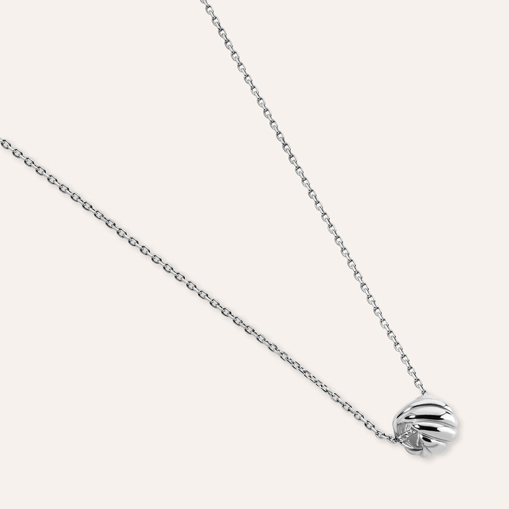 Collana Desideria Argento Nobile Rodiato