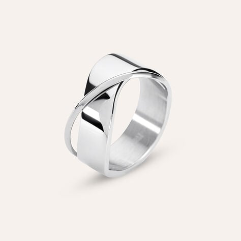 Anello Fascia Moonlight Acciaio - Anelli Donna | Stroili
