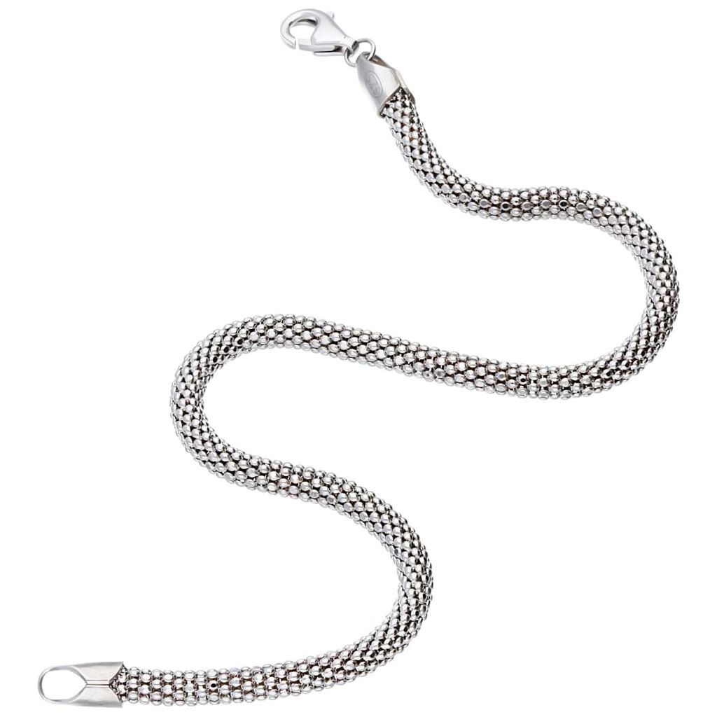 Bracciale Catena Colette Oro Bianco - Bracciali Donna | Stroili