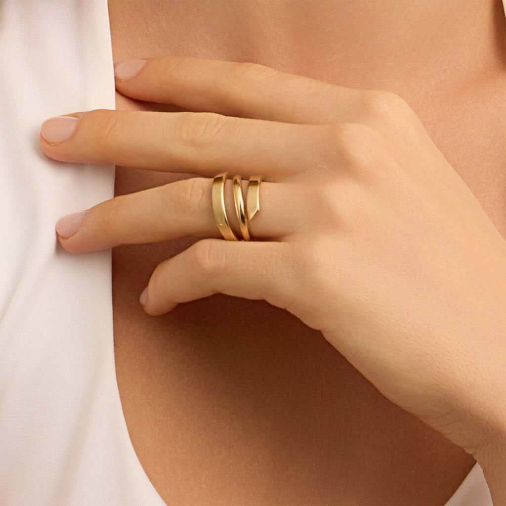 Anello Fascia Isabelle Oro Giallo