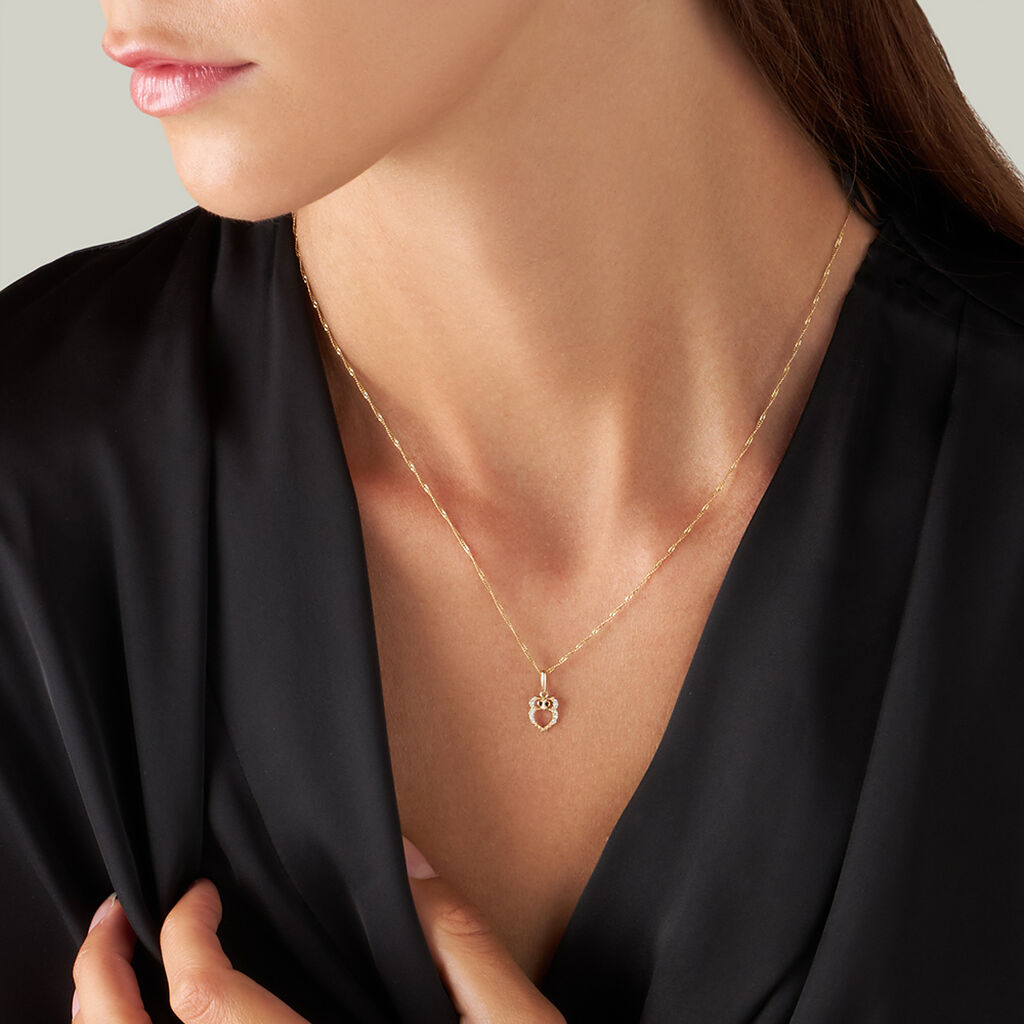 Pendente Poème Oro Giallo Cubic Zirconia - Ciondoli Donna | Stroili