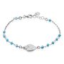 Bracciale Rosario Silver Soul Argento Rodiato Cristallo
