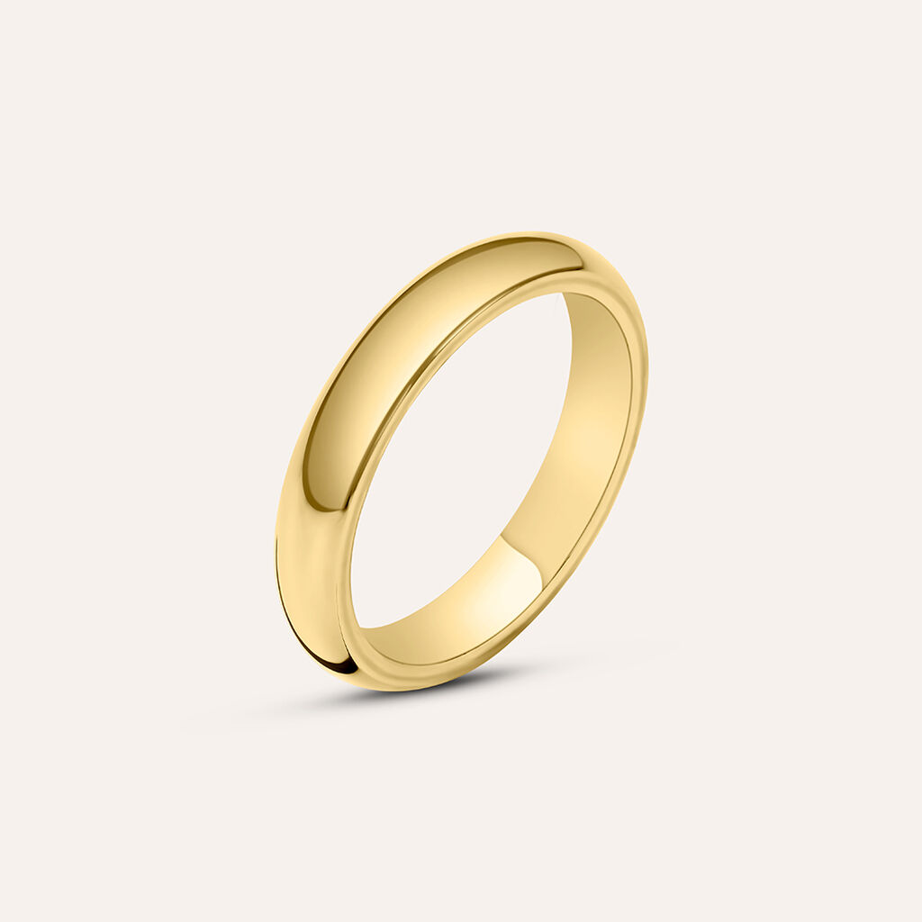 Fede Classica 4 mm Oro Giallo