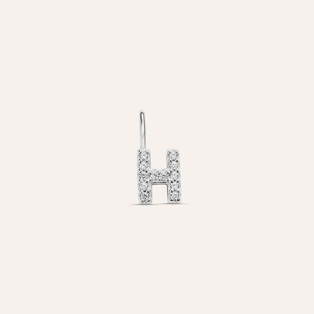 Pendente Love Beats Argento Rodiato Cubic Zirconia - Ciondoli Donna | Stroili