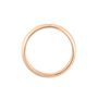 Fede Classica Leggera 3.2 mm Oro Rosa Diamante