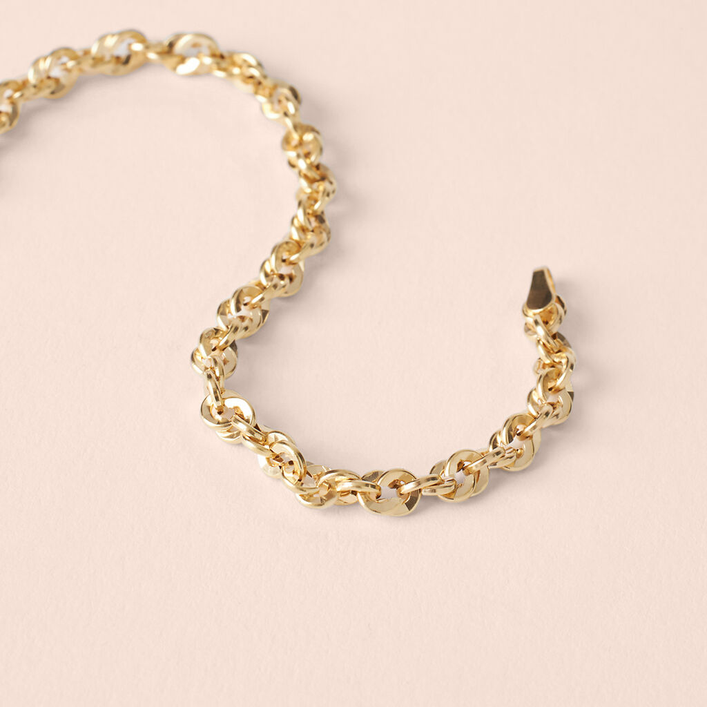 Bracciale Catena Colette Oro Giallo - Bracciali Donna | Stroili