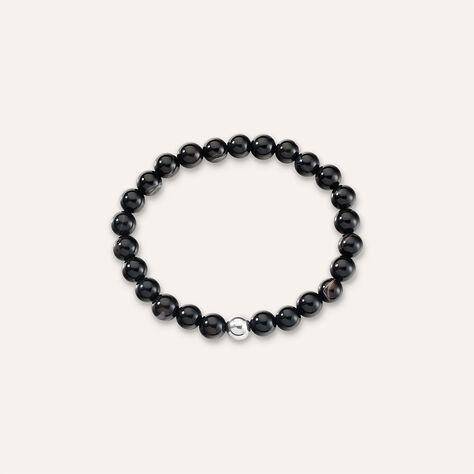 Bracciale Man Code Acciaio Onice - Bracciali Uomo | Stroili