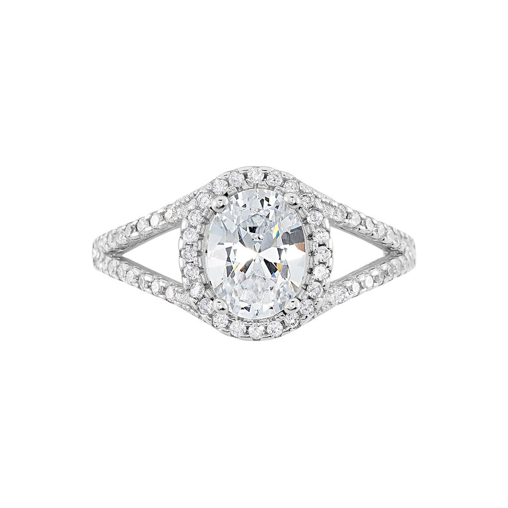 Anello Silver Elegance Argento Rodiato Cubic Zirconia - Anelli con Pietre Donna | Stroili