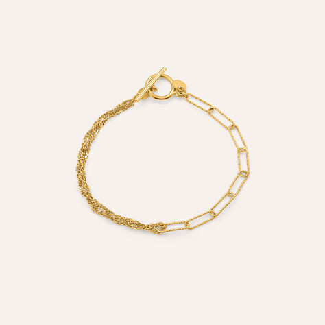 Bracciale Catena Silver Collection Argento Dorato - Bracciali Donna | Stroili