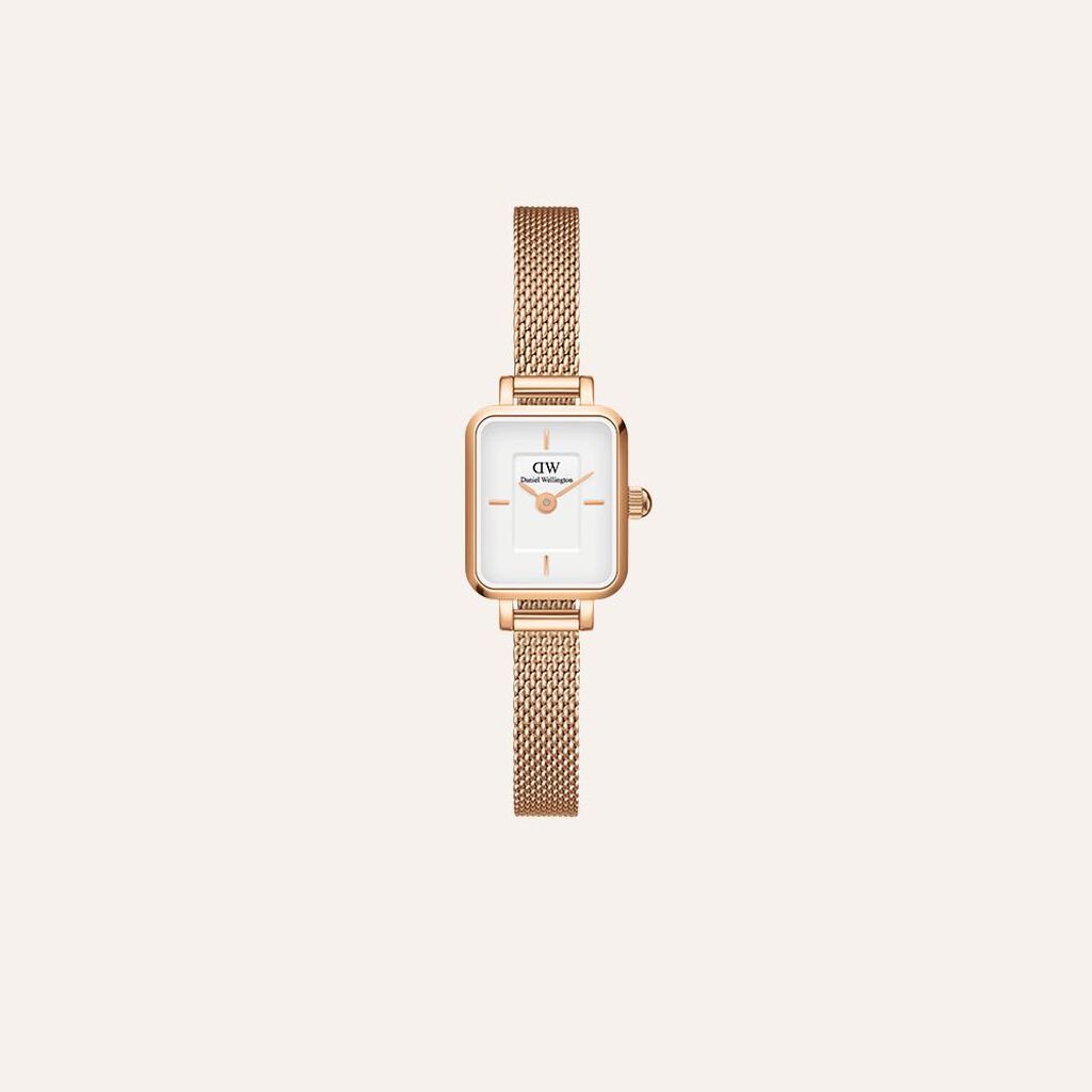 Orologio Al Quarzo Daniel Wellington Quadro Mini White Dw00100727