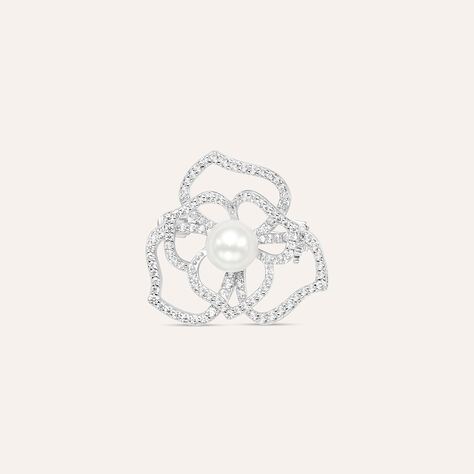Spilla Silver Pearls Argento Rodiato Perla sintetica - Gioielli Donna | Stroili