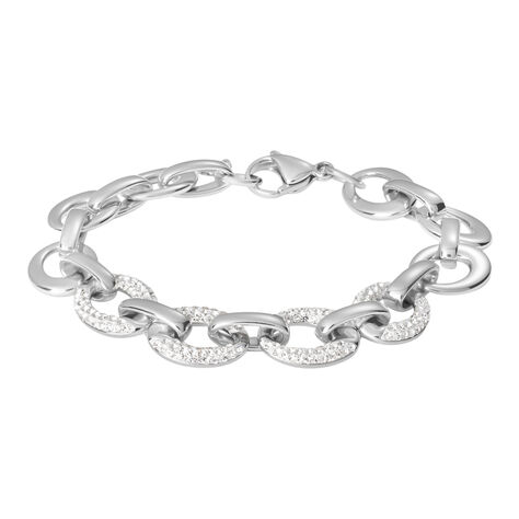 Bracciale Catena Lady Phantasya Acciaio Cristallo - Bracciali Donna | Stroili