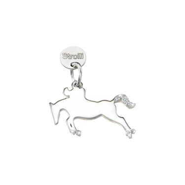 Pendente Love Beats Argento Rodiato