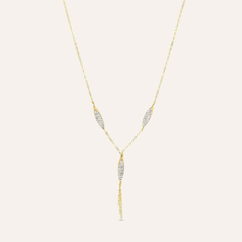 Collana Christelle Oro Giallo Cristallo - Collane Donna | Stroili