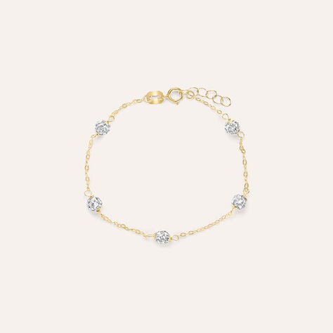 Bracciale Christelle Oro Giallo Cristallo - Bracciali Donna | Stroili