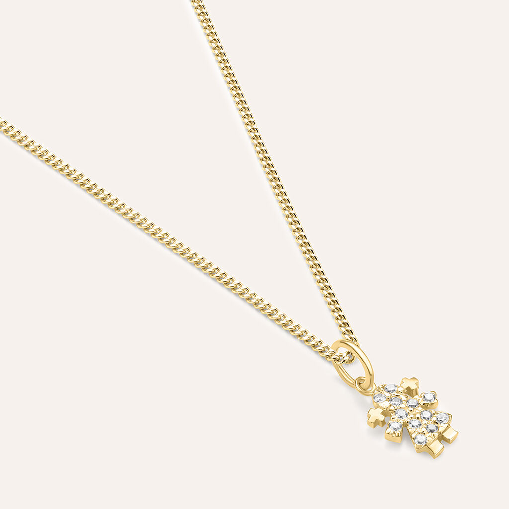 Pendente Poème Oro Giallo Cubic Zirconia - Ciondoli Donna | Stroili