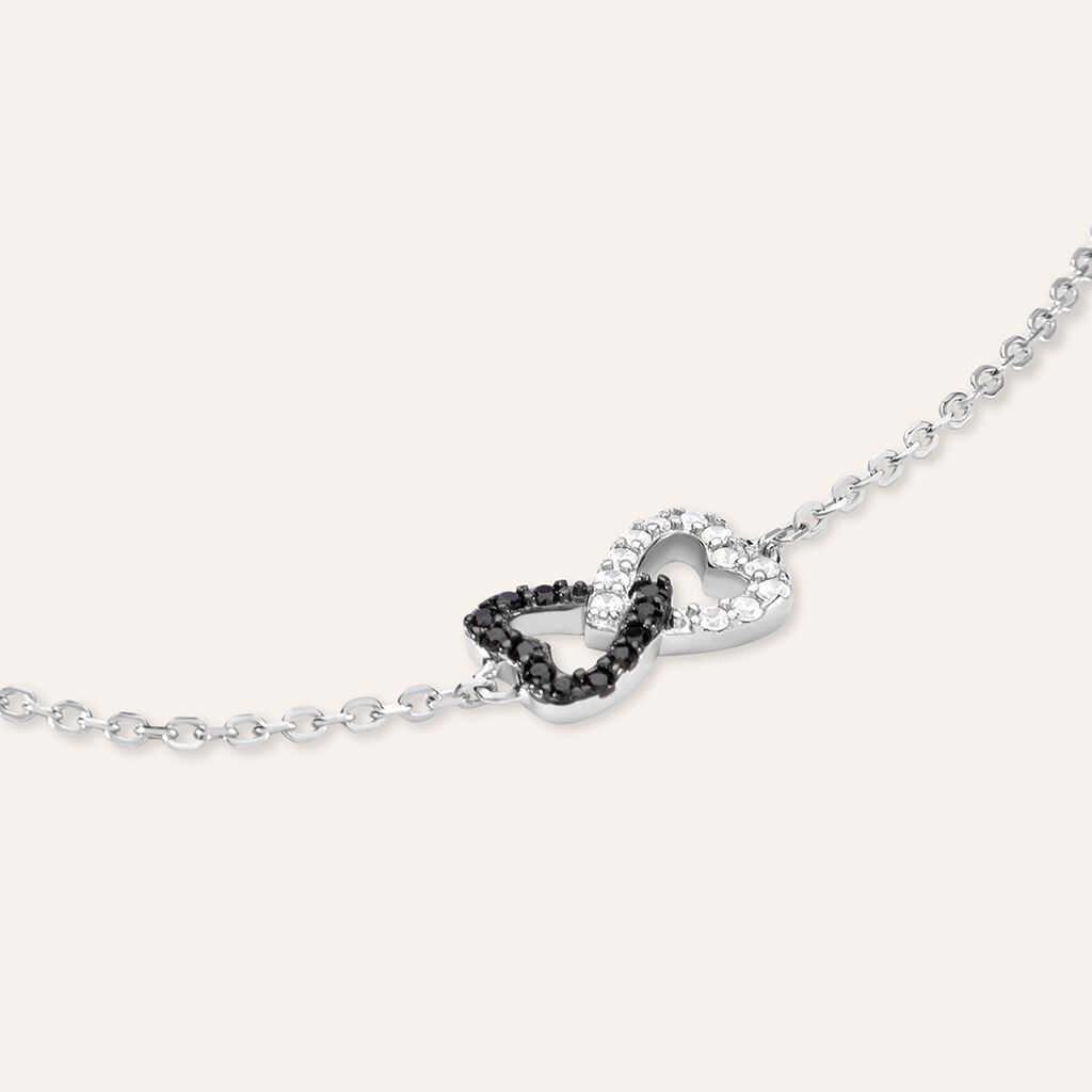 Bracciale Silver Shine Argento Rodiato Cubic Zirconia