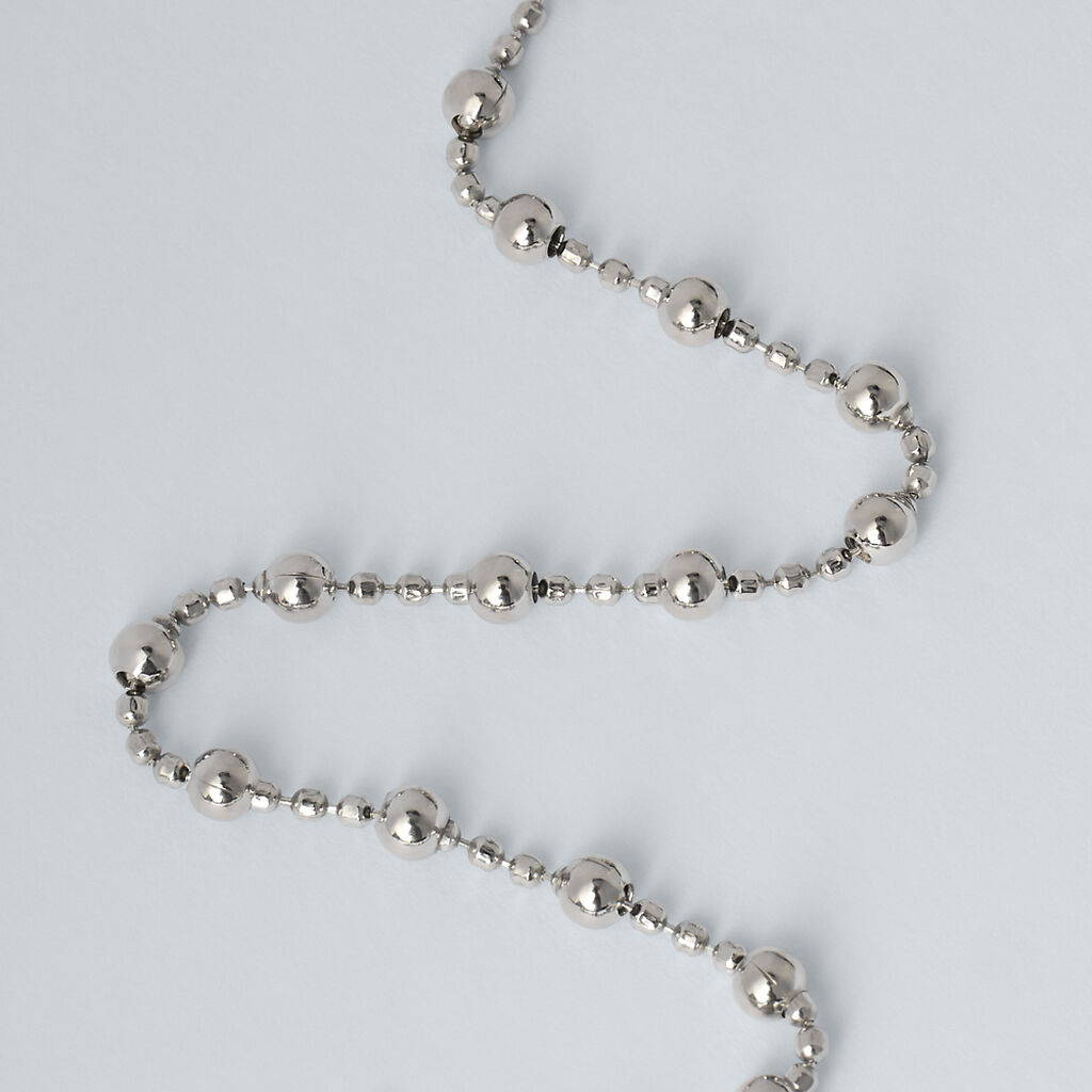 Bracciale Catena Silver Collection Argento Rodiato