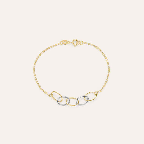 Bracciale Catena Beverly Oro Bicolore - Bracciali Amicizia Donna | Stroili