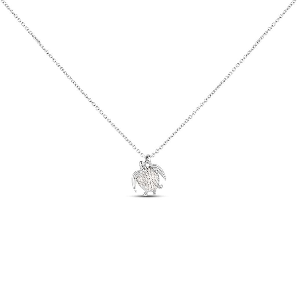 Collana Silver Moments Argento Rodiato Cubic Zirconia