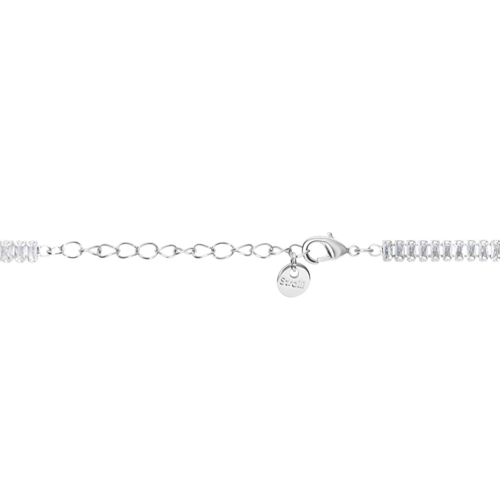 Collana Tennis Romantic Shine Metallo Cristallo - Collane Tennis Donna | Stroili