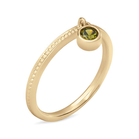 Anello Fantasia Golden Dream Placcato Oro Giallo Cristallo - Anelli con Pietre Donna | Stroili