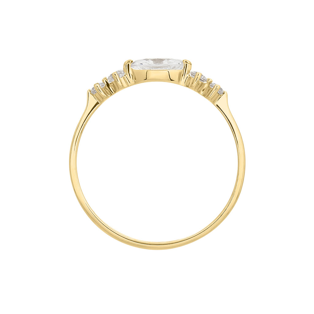 Anello Riviere Claire Oro Giallo Cubic Zirconia - Anelli Riviere Donna | Stroili