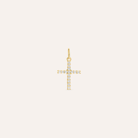 Pendente Holy Oro Giallo Cubic Zirconia - Ciondoli Donna | Stroili