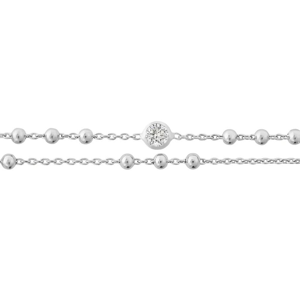 Bracciale Silver Elegance Argento Rodiato Cubic Zirconia - Bracciali Donna | Stroili