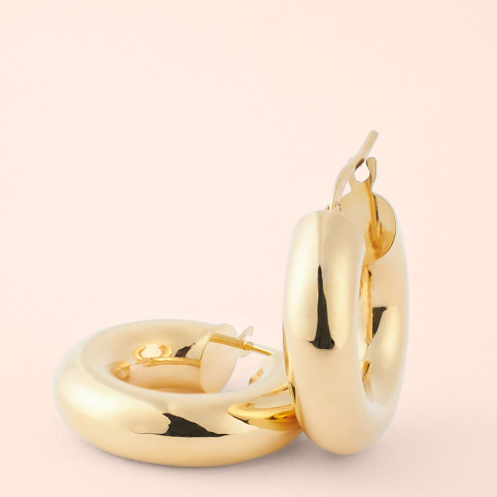 Orecchini A Cerchio Toujours Oro Giallo