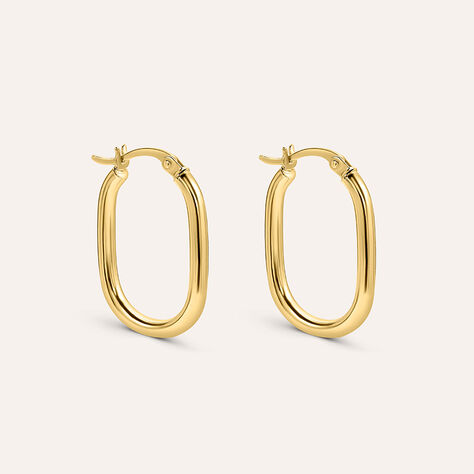 Orecchini A Cerchio Toujours Oro Giallo - Orecchini a Cerchio Donna | Stroili