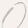 Bangle Silver Shine Argento Rodiato Cubic Zirconia