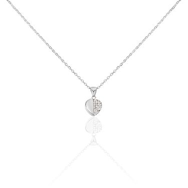 Collana Crystal Gold Oro Bianco Cristallo