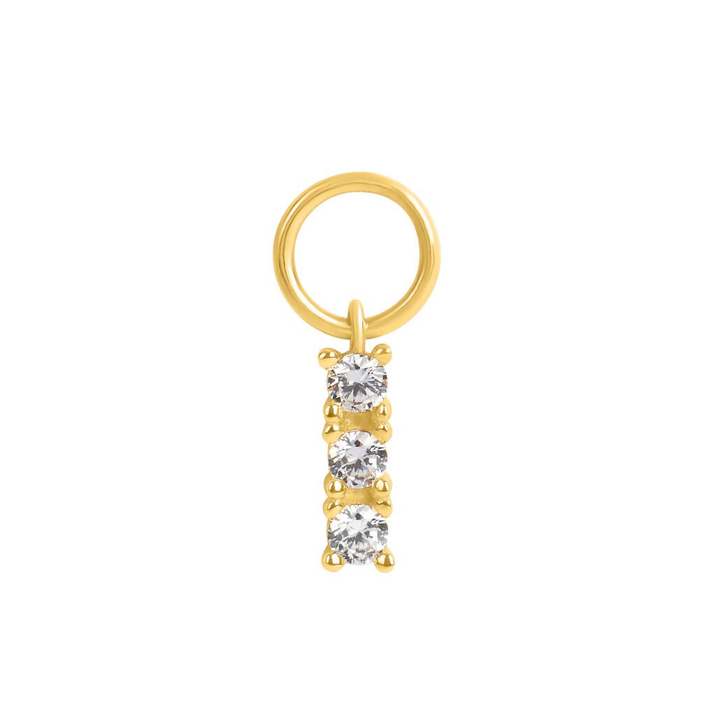 Charm Trilogy Toujours Oro Giallo Cubic Zirconia - Orecchini Componibili Donna | Stroili