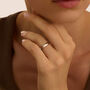 Fede Mantovana 4 mm Oro Bianco