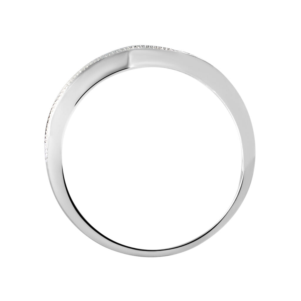 Anello Fantasia Silver Shine Argento Rodiato Cubic Zirconia - Anelli con Pietre Donna | Stroili