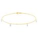 Cavigliera Multi Punto Luce Beverly Oro Giallo Cubic Zirconia - Cavigliere Donna | Stroili