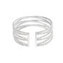 Bangle Romantic Shine Metallo Cristallo
