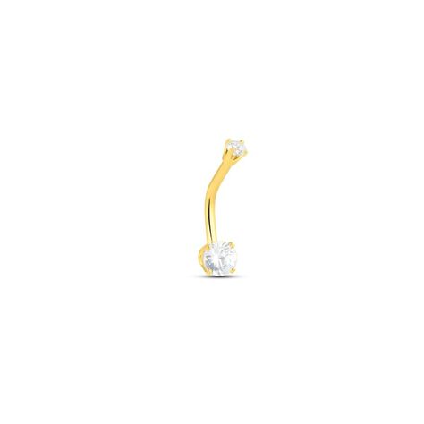 Piercing Ombelico Bon Ton Oro Giallo Cubic Zirconia - Gioielli Donna | Stroili
