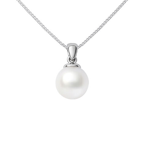 Collana Gabrielle Oro Bianco Perla Akoya - Collane Donna | Stroili