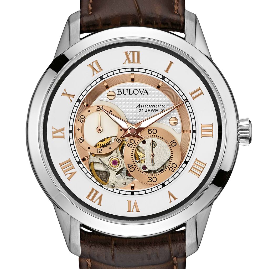 Orologio Meccanico Bulova Sutton 96a172 - Orologi solo Tempo Uomo | Stroili