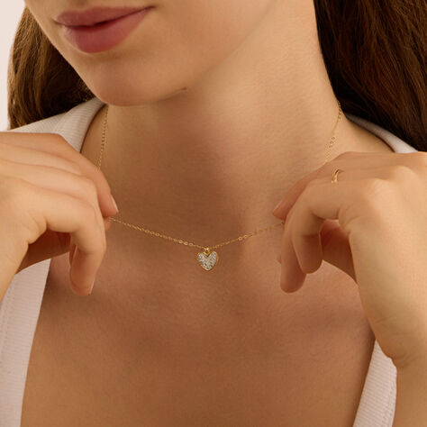 Collana Christelle Oro Giallo Cristallo - Collane Donna | Stroili