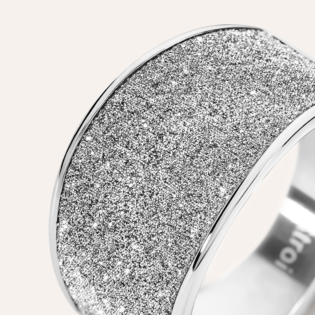Anello Fascia Aura Acciaio