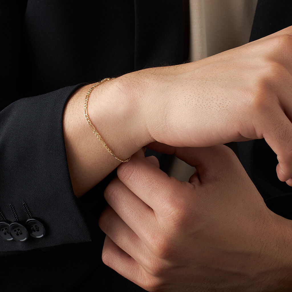 Bracciale Catena L'homme Or Oro Giallo - Bracciali Uomo | Stroili