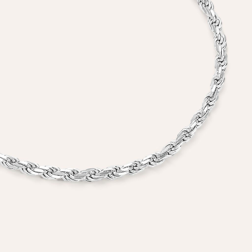 Bracciale Catena Silver Collection Argento Rodiato