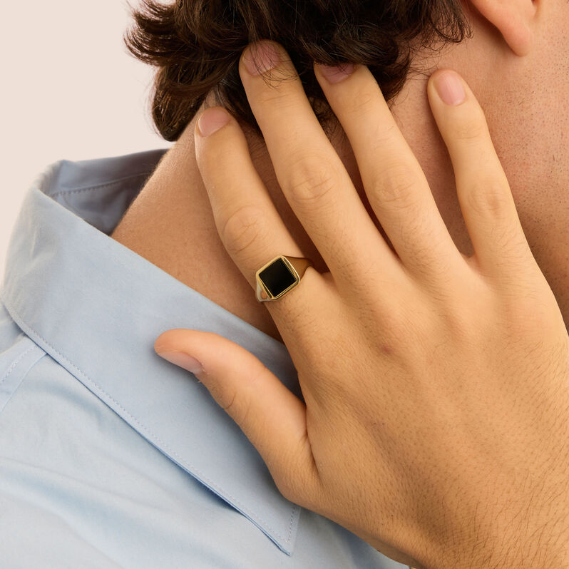 Anello Chevalier L'homme Or Oro Giallo - Anelli Chevalier Uomo | Stroili